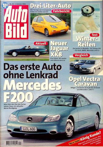 Deckblatt Auto Bild (40/1996)